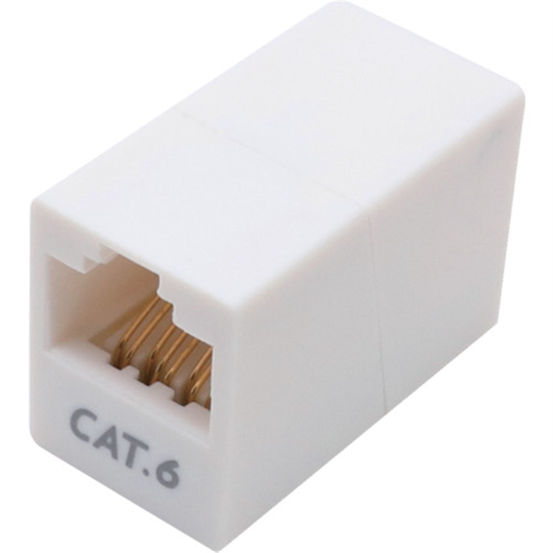 MCO LAN中継アダプタ CAT6 マグネット付き 1個（ご注文単位1個）【直送品】