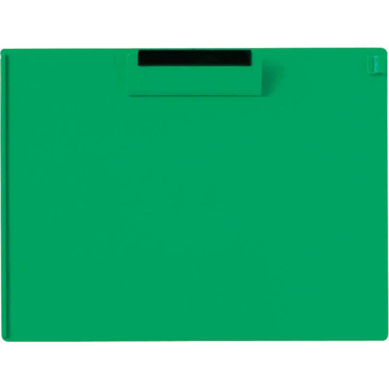 OP クリップボード A4S 緑 1枚（ご注文単位1枚）【直送品】