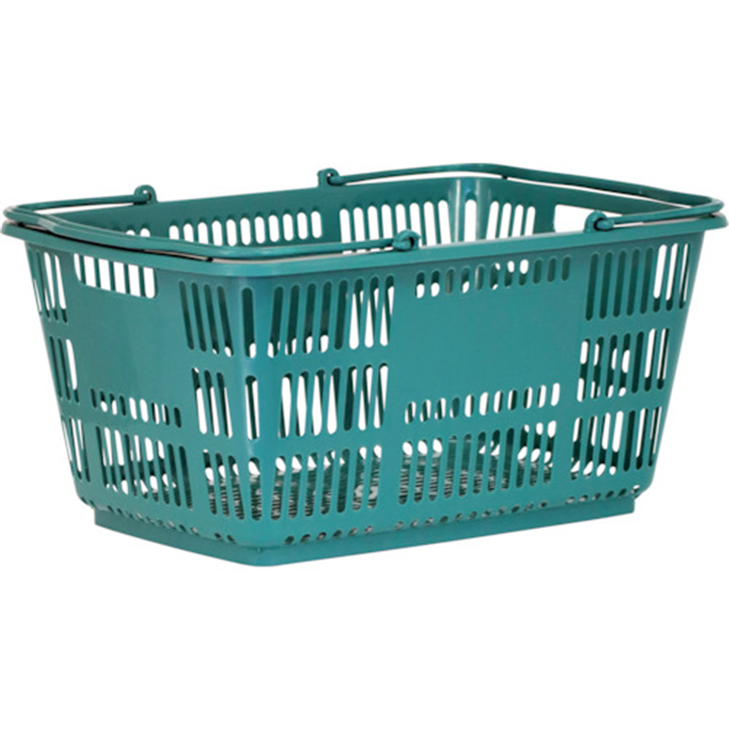 スーパーメイト カゴCB―33Eブルーグリーン360×505×250 1個（ご注文単位1個）【直送品】
