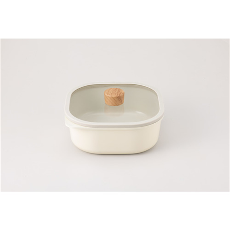 Iwatani スクエアポット20 ホワイト 1個（ご注文単位1個）【直送品】