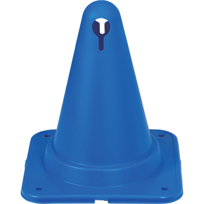 TRUSCO アンカー付きちびっコーン 270×300mm ブルー 1セット（ご注文単位1セット）【直送品】