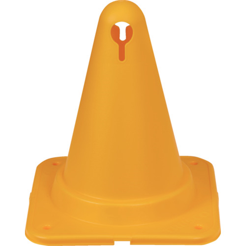 TRUSCO ちびっコーン 270×300mm イエロー 1本（ご注文単位1本）【直送品】