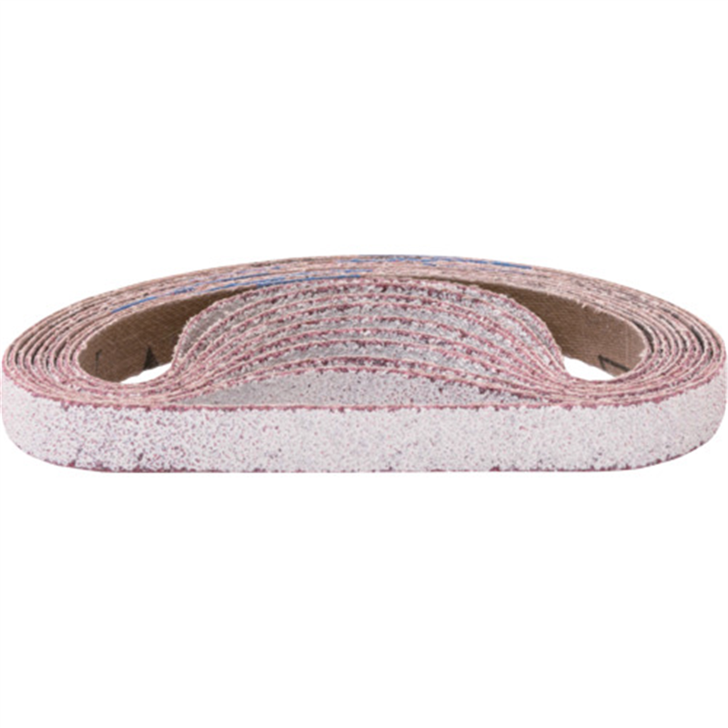 NRS 研磨ベルト セラックベルト 白(アルミ用) 12×330 #36 1本（ご注文単位10本）【直送品】