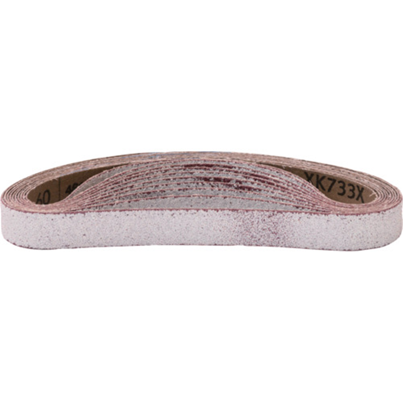 NRS 研磨ベルト セラックベルト 白(アルミ用) 20×520 #60 1本（ご注文単位10本）【直送品】