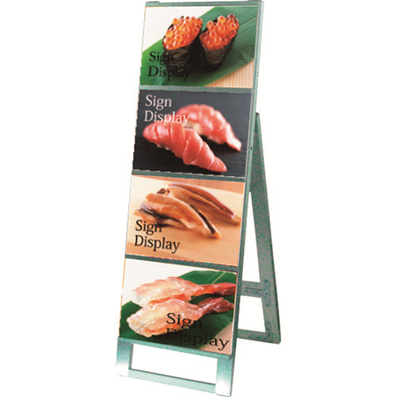 TOKISEI カードケーススタンド看板 A4横4片面 1台（ご注文単位1台）【直送品】