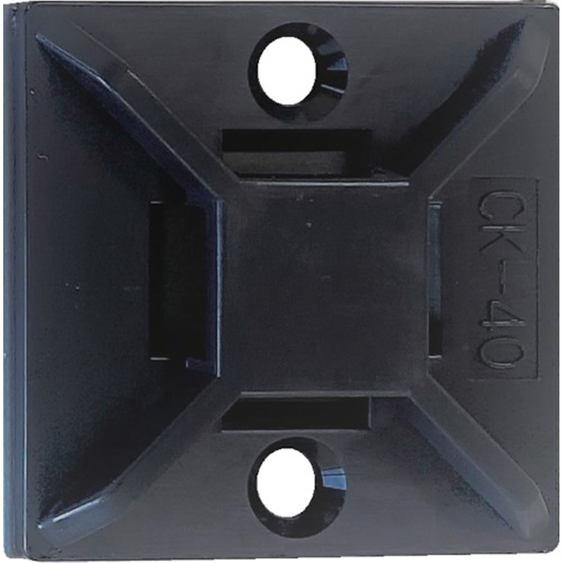 コンベックス 結束バンドベース CK-40B 100本入り 1袋（ご注文単位1袋）【直送品】