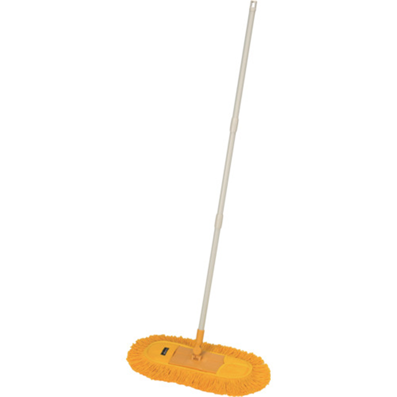 テラモト FFフロア化学モップL イエロー 1本（ご注文単位1本）【直送品】