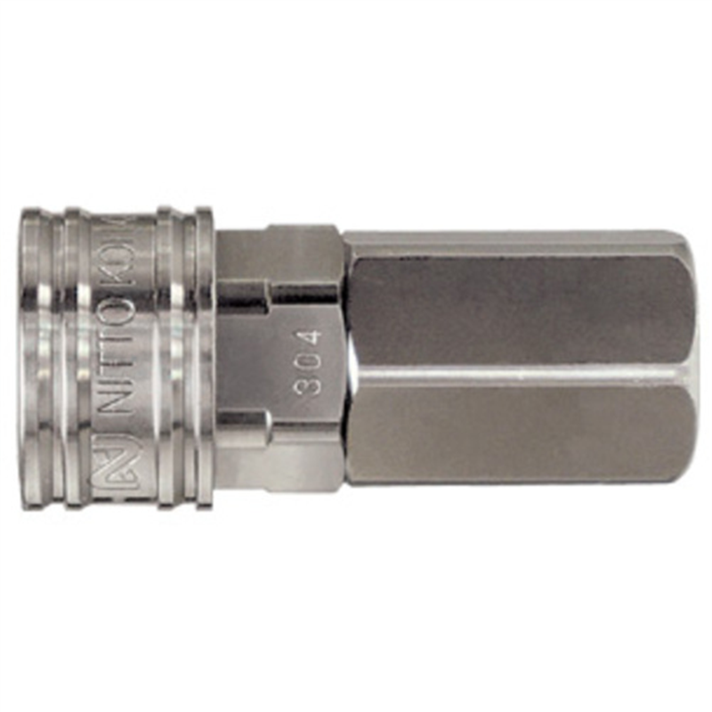 日東 ステンレス製コンパクトカプラ(20387) 1個（ご注文単位1個）【直送品】