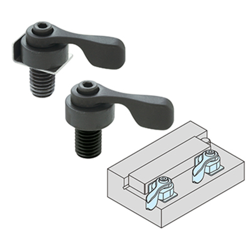 イマオ スパイラル カム クランプセット(レバータイプ) 1個（ご注文単位1個）【直送品】