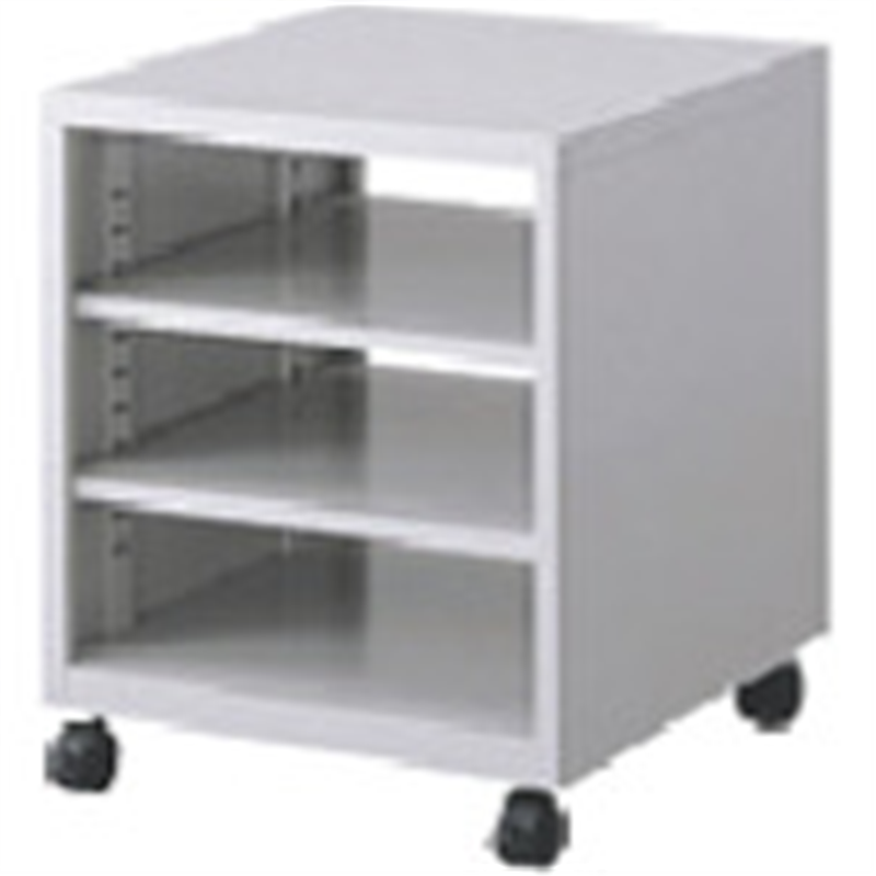 ナカバヤシ CPUラック/グレ-/W500 1台（ご注文単位1台）【直送品】