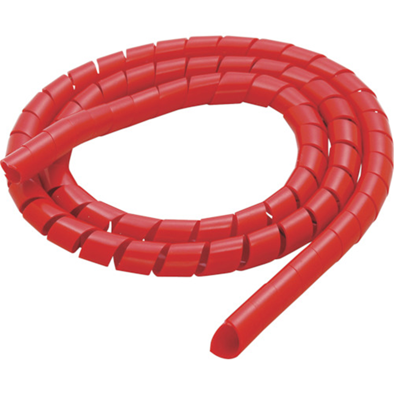 ELPA カラーコイルチューブ 赤 1個（ご注文単位1個）【直送品】