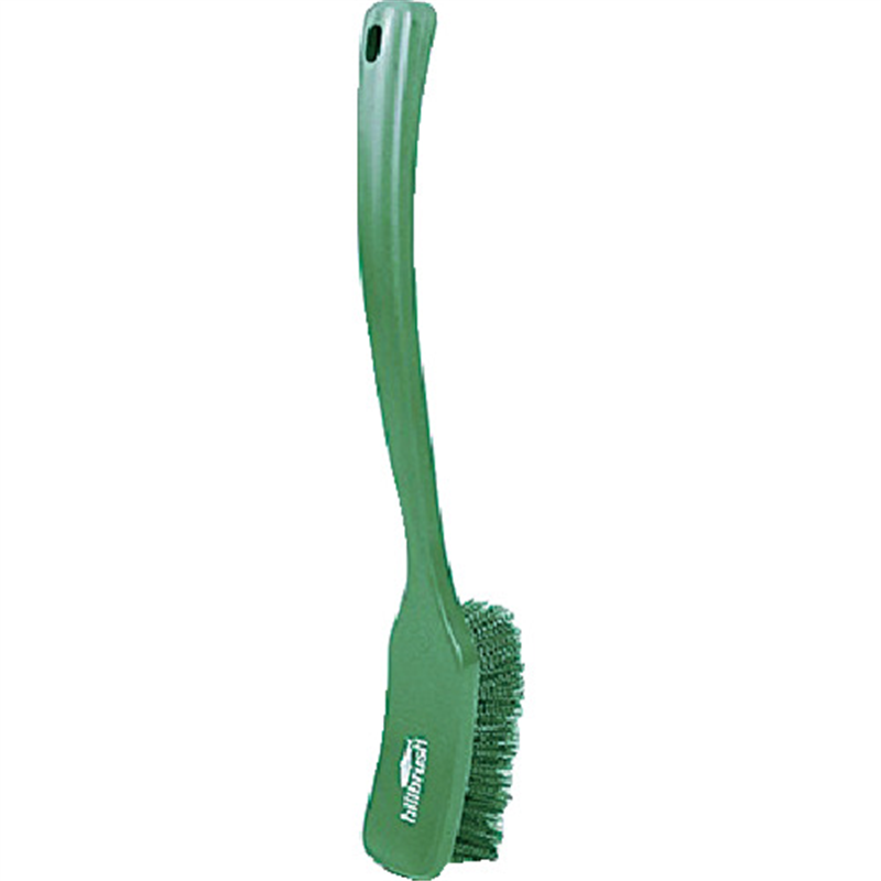 HillBrush ロングハンドルブラシ(ソフト)緑 406X50 1本（ご注文単位1本）【直送品】