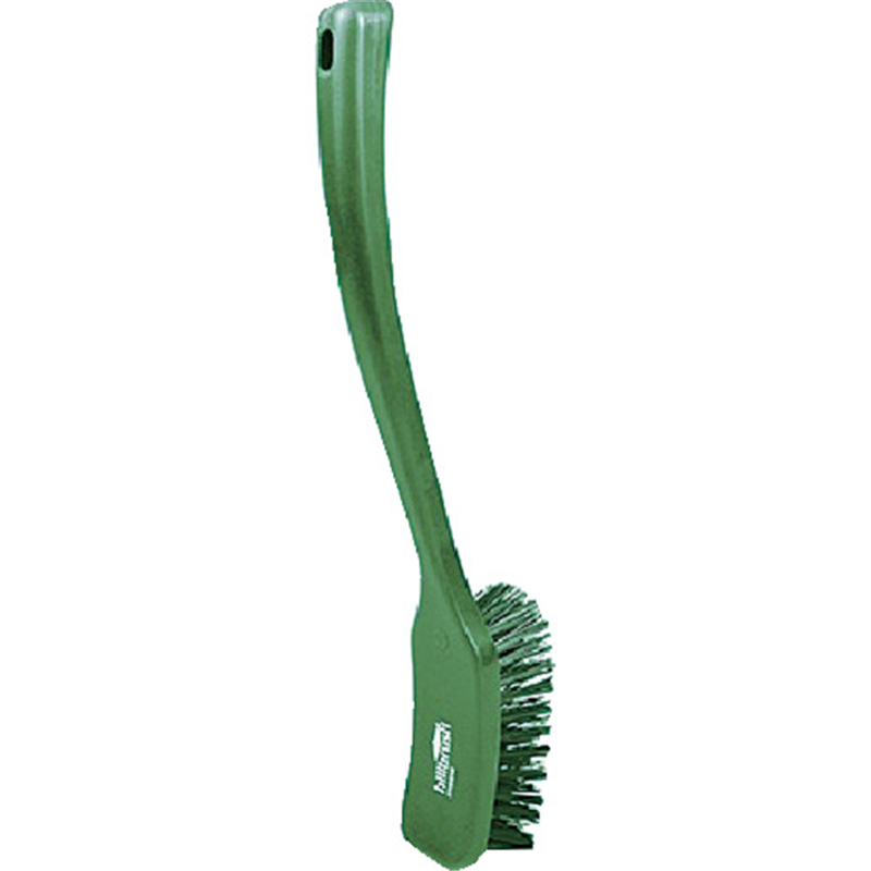 HillBrush ロングハンドルブラシ(ハード)緑 406X50 1本（ご注文単位1本）【直送品】