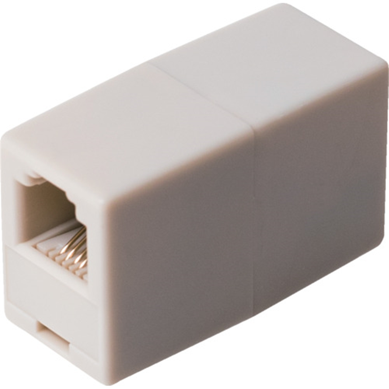 MCO 中継アダプタ 6極4芯 白 1個（ご注文単位1個）【直送品】