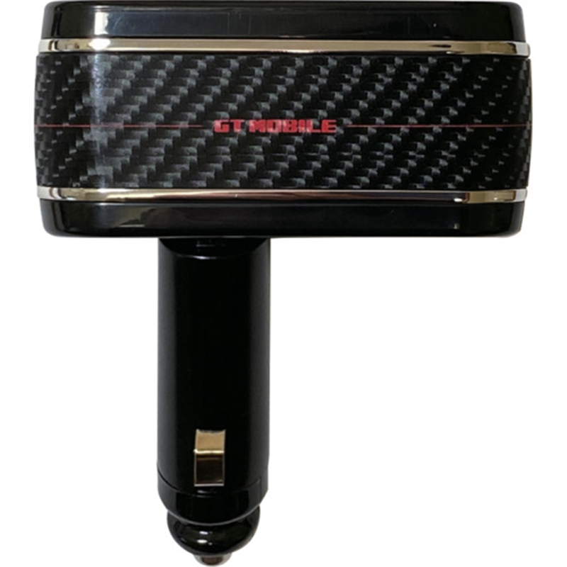 air-J DCシガーソケットアダプター 2ソケット+USB(A+C) 1個（ご注文単位1個）【直送品】