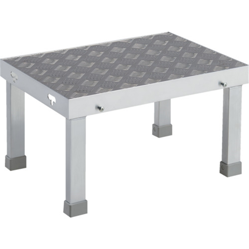 ハセガワ 連結低床アルミステップ 0.30m 1台（ご注文単位1台）【直送品】