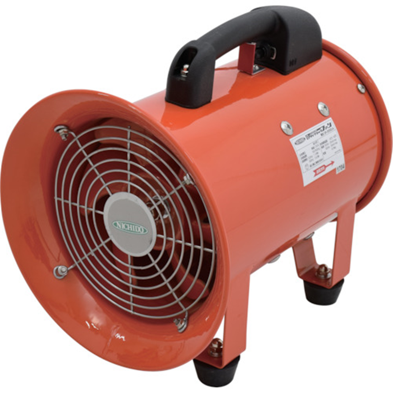 NICHIDO ダイナミックファン200 羽径200mm 1台（ご注文単位1台）【直送品】