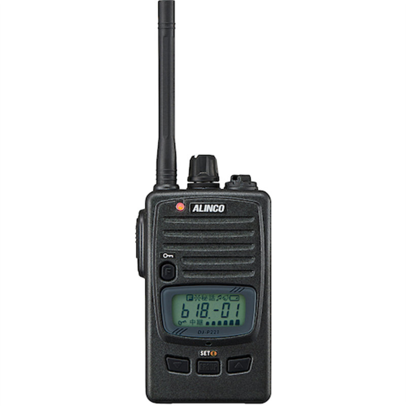 ALINCO 特定小電力トランシーバー 54×17×92mm アンテナ長さ75mm 1個（ご注文単位1個）【直送品】