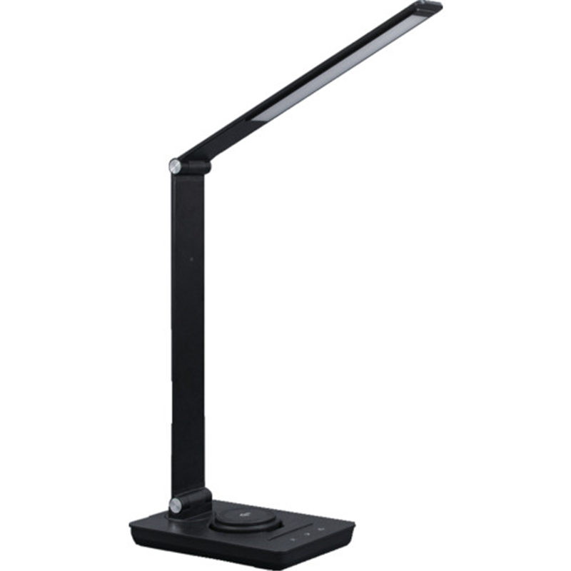 GENTOS デスクライト 調光・調色 ワイヤレス給電付き 1000lm ブラック 1台（ご注文単位1台）【直送品】