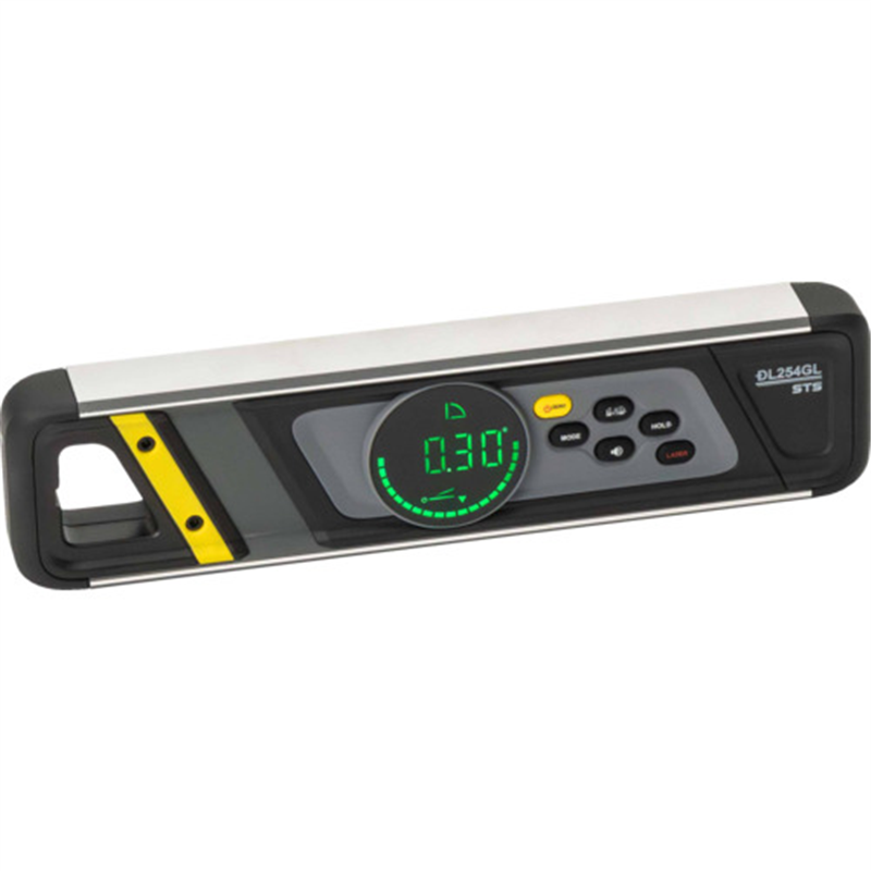 STS レーザー付デジタル傾斜計 DL254GL 1台（ご注文単位1台）【直送品】