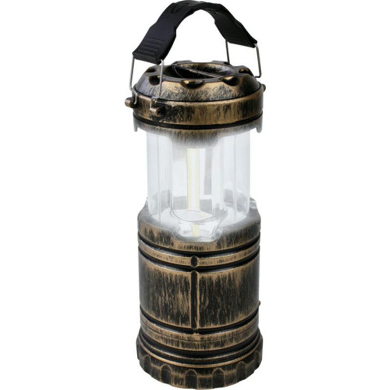 大進 懐中電灯にもなるLEDランタンゴールド 1台（ご注文単位1台）【直送品】