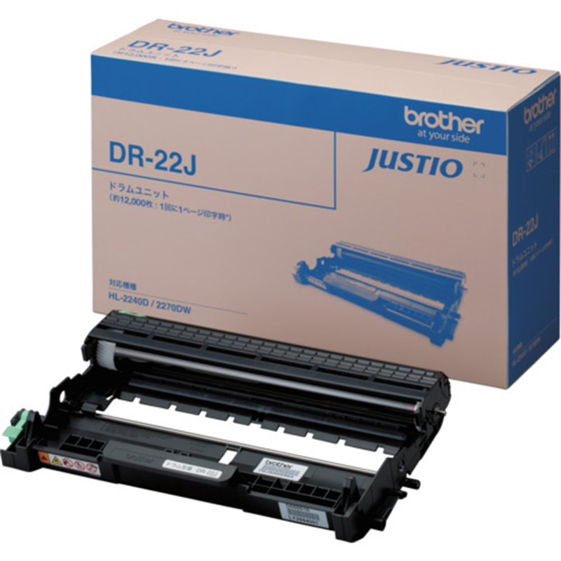 brother ドラムユニット DR-22J モノクロ 1個（ご注文単位1個）【直送品】