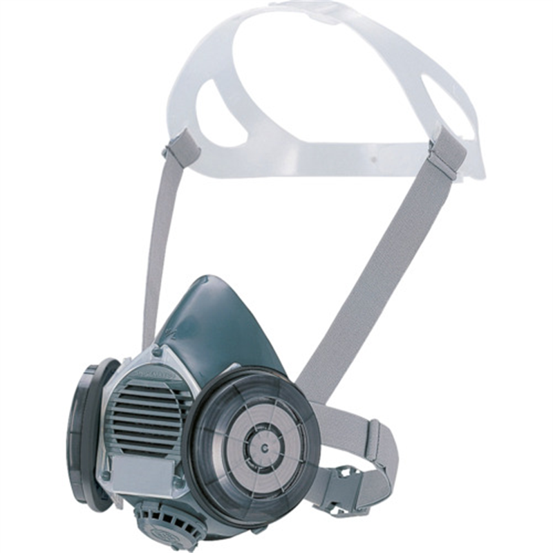 シゲマツ 取替え式防じんマスク DR80SL2W(M/L)HB(10462) 1個（ご注文単位1個）【直送品】