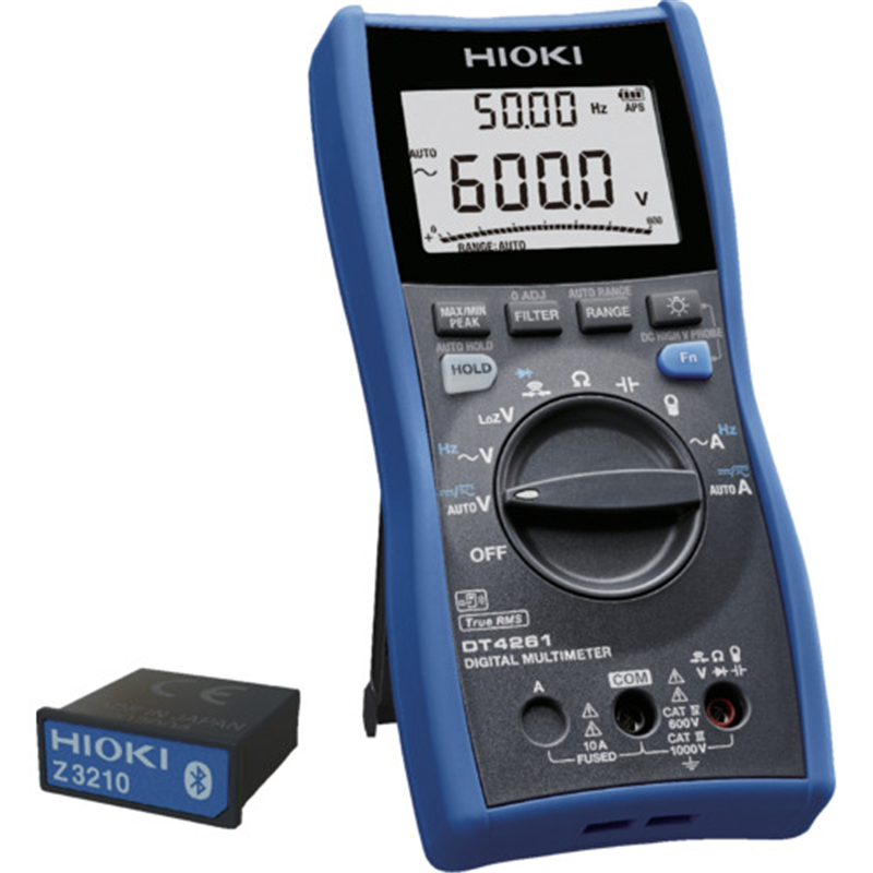 HIOKI デジタルマルチメータワイヤレスセット DT4261-90 1台（ご注文単位1台）【直送品】