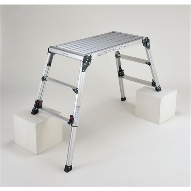 PiCa 四脚アジャスト式足場台 DWX-W型 1台（ご注文単位1台）【直送品】