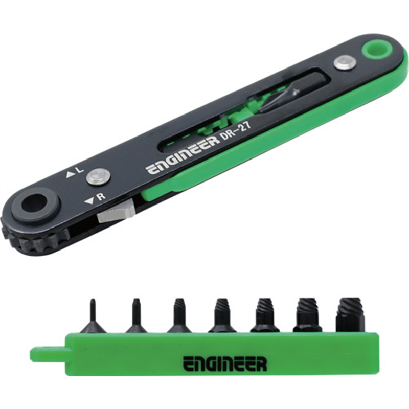 ENGINEER 極薄ラチェット&ネジモグラ極短 1セット（ご注文単位1セット）【直送品】