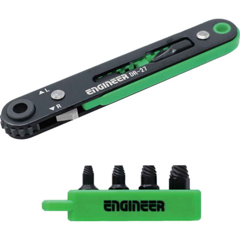 ENGINEER 極薄ラチェット&ネジモグラ極短 1セット（ご注文単位1セット）【直送品】