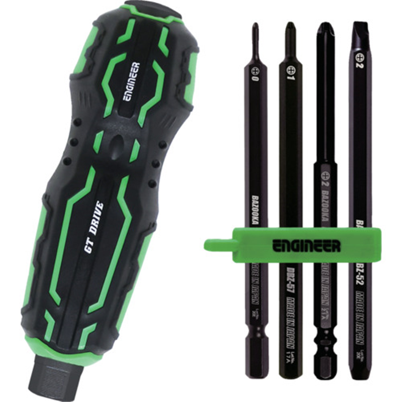 ENGINEER GTドライヴ ネジバズーカセット 1セット（ご注文単位1セット）【直送品】