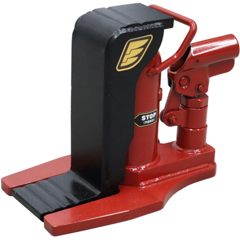 イーグル レバー回転・安全弁付爪つきジャッキ 爪能力1t 爪ロングタイプ 1台（ご注文単位1台）【直送品】