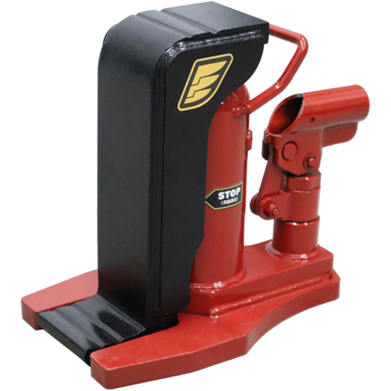 イーグル レバー回転・安全弁付爪つきジャッキ 爪能力2t 1台（ご注文単位1台）【直送品】