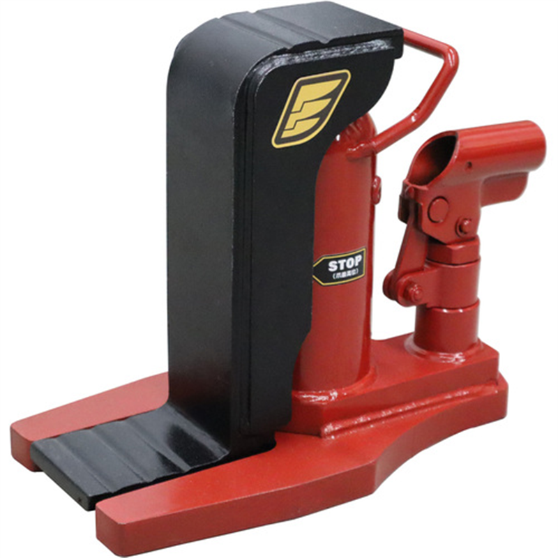 イーグル レバー回転・安全弁付爪つきジャッキ 爪能力2t 爪ロングタイプ 1台（ご注文単位1台）【直送品】