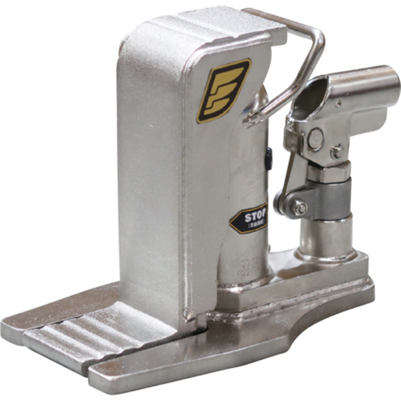 イーグル クリーンルームレバー回転爪つきジャッキ 爪能力5t 1台（ご注文単位1台）【直送品】