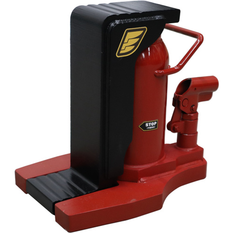 イーグル レバー回転・安全弁付爪つきジャッキ 爪能力7t爪ロングタイプ 1台（ご注文単位1台）【直送品】