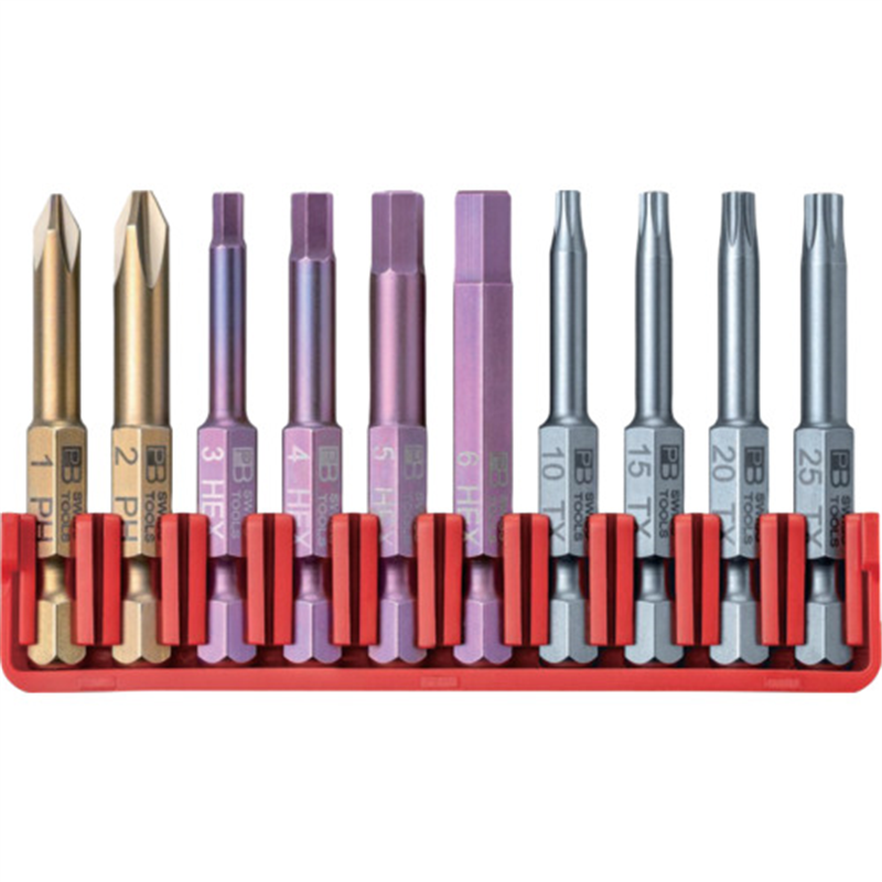 PBスイスツールズ E6-700ビットブロックセット 1セット（ご注文単位1セット）【直送品】