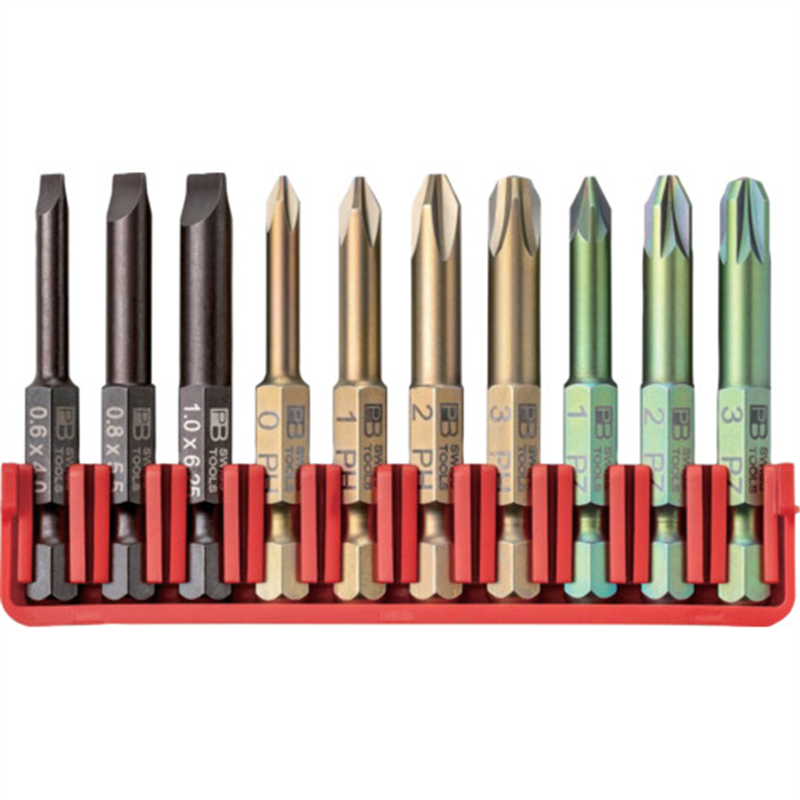 PBスイスツールズ E6-701ビットブロックセット 1セット（ご注文単位1セット）【直送品】