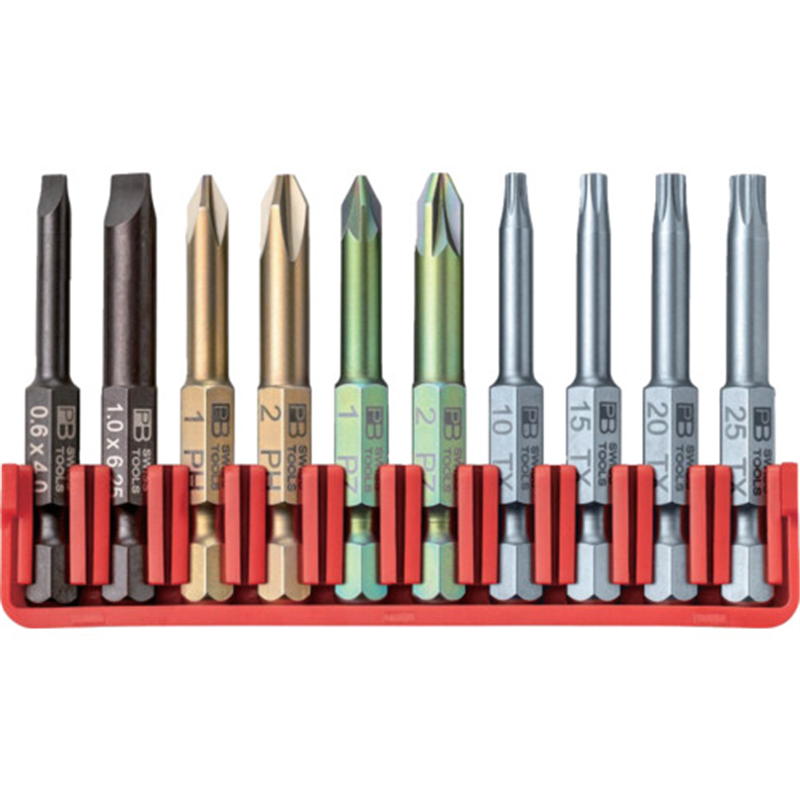 PBスイスツールズ E6-702ビットブロックセット 1セット（ご注文単位1セット）【直送品】