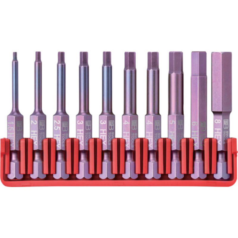 PBスイスツールズ E6-713ビットブロックセット 1セット（ご注文単位1セット）【直送品】