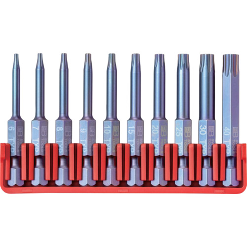 PBスイスツールズ E6-716ビットブロックセット 1セット（ご注文単位1セット）【直送品】