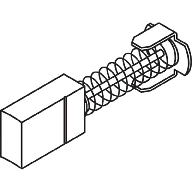 TONE E6114 カーボンブラシ S6000 1個（ご注文単位1個）【直送品】