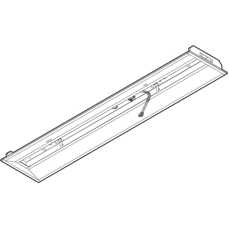 HotaluX LED一体型ベース照明 40形埋込下面開放タイプ300mm幅 本体 1台（ご注文単位1台）【直送品】