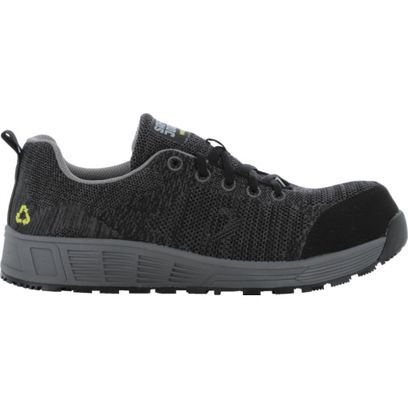 セーフティジョガー 作業靴 エコニーラS1 ブラック 25.0cm 1足（ご注文単位1足）【直送品】