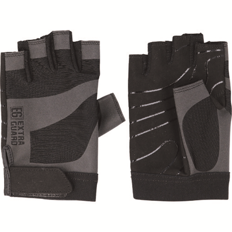 トワロン 合皮手袋 EXTRAGUARD EG-008 Fingerless L 1双（ご注文単位1双）【直送品】