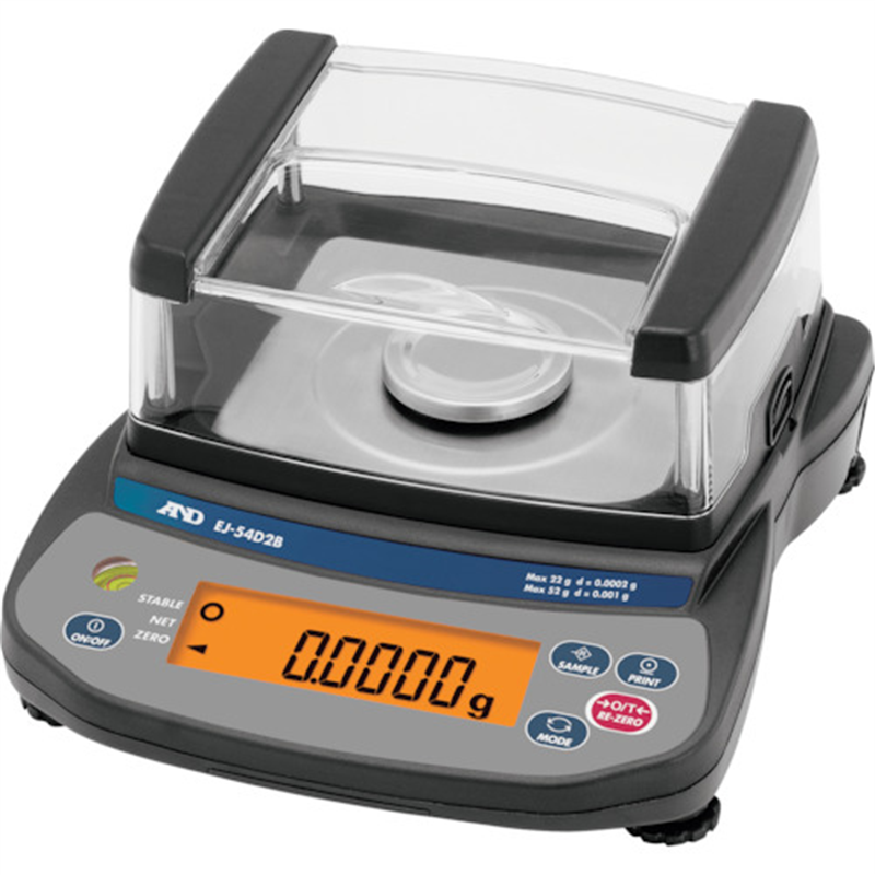 A&D パーソナル電子天びん EJ-54D2B 1台（ご注文単位1台）【直送品】