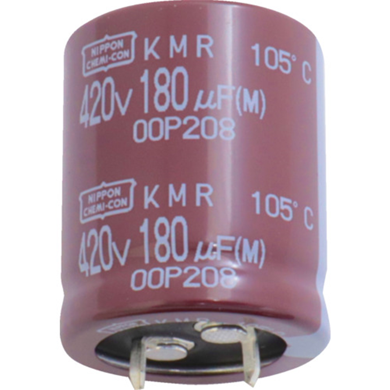 ケミコン 大型アルミ電解コンデンサ KMRシリーズ 450V 100μF 1個(ご注文単位1個)【直送品】