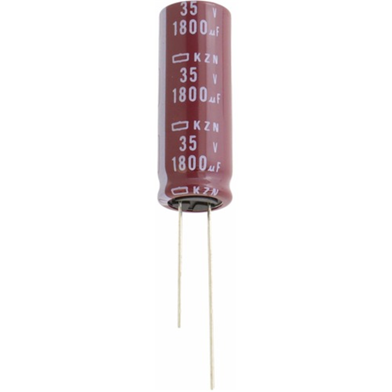 ケミコン 小型アルミ電解コンデンサ KZNシリーズ 63V 1200μF 1個(ご注文単位1個)【直送品】