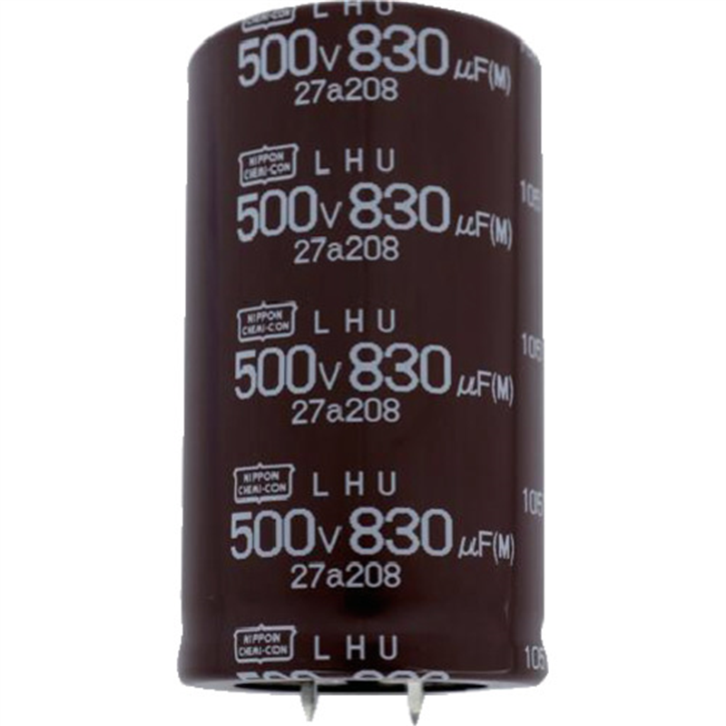 ケミコン 大型アルミ電解コンデンサ LHUシリーズ 450V 1010μF 1個(ご注文単位1個)【直送品】